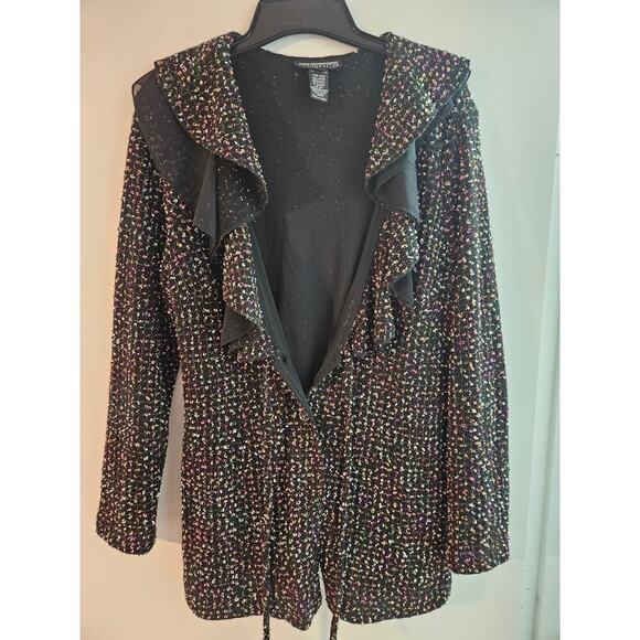 Mishca Sweaters - Women's Mishca Sweater Jacket In Petite Large